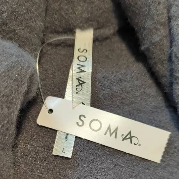 NWT Soma Ultra Plush Long Robe - Picture 2 of 13